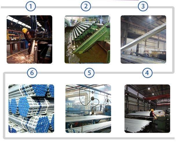 Galvanized Steel Pipe Tube/ERW Pipe/Hollow Section/Gi Hollow Section/PPGI/Gi/Cold Rolled/Hot Rolled/Roofing Steel Coil/Sheet Chinese Supplier