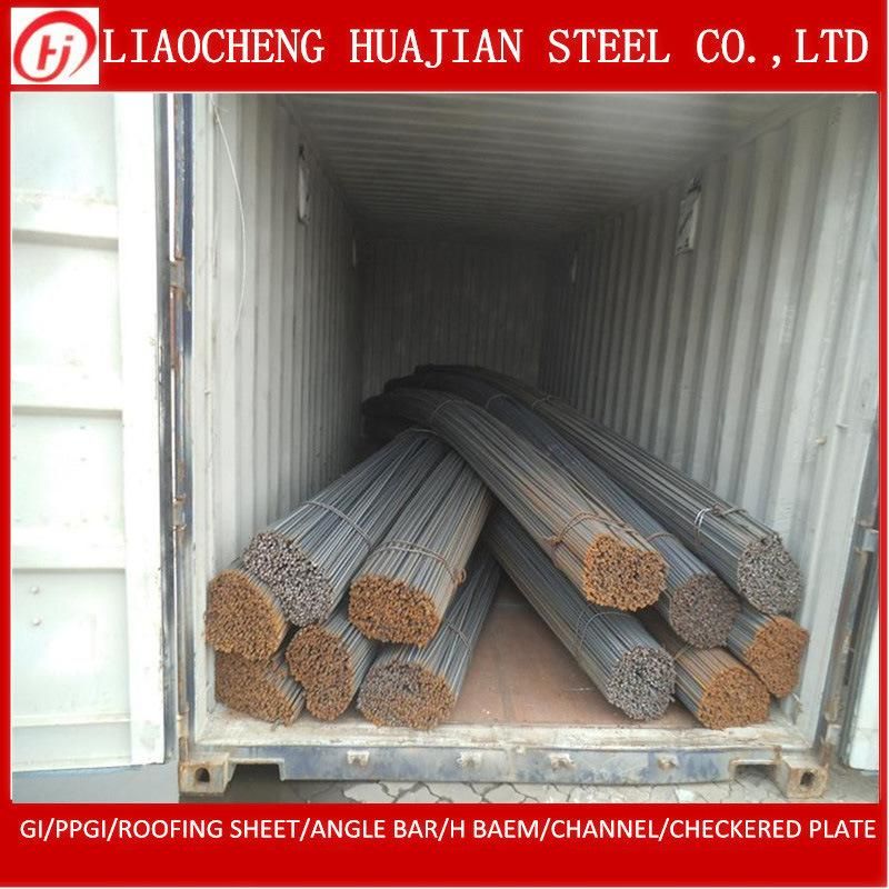 BS4449 HRB400 HRB500 Deformed Round Bar Reinforced Steel Rebar for Constriction