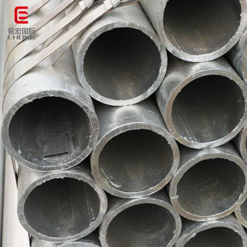 1" 2" 3" 6inch Class B Galvanized ERW Steel Pipe Hot Rolled Gi Pipe with Customized Length