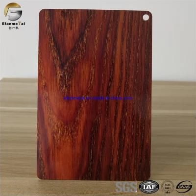 Ef408 Original Factory Elevator Panels Sheets 304 4*8 Wooden Grain Transfer Stainless Steel Decorative Plates