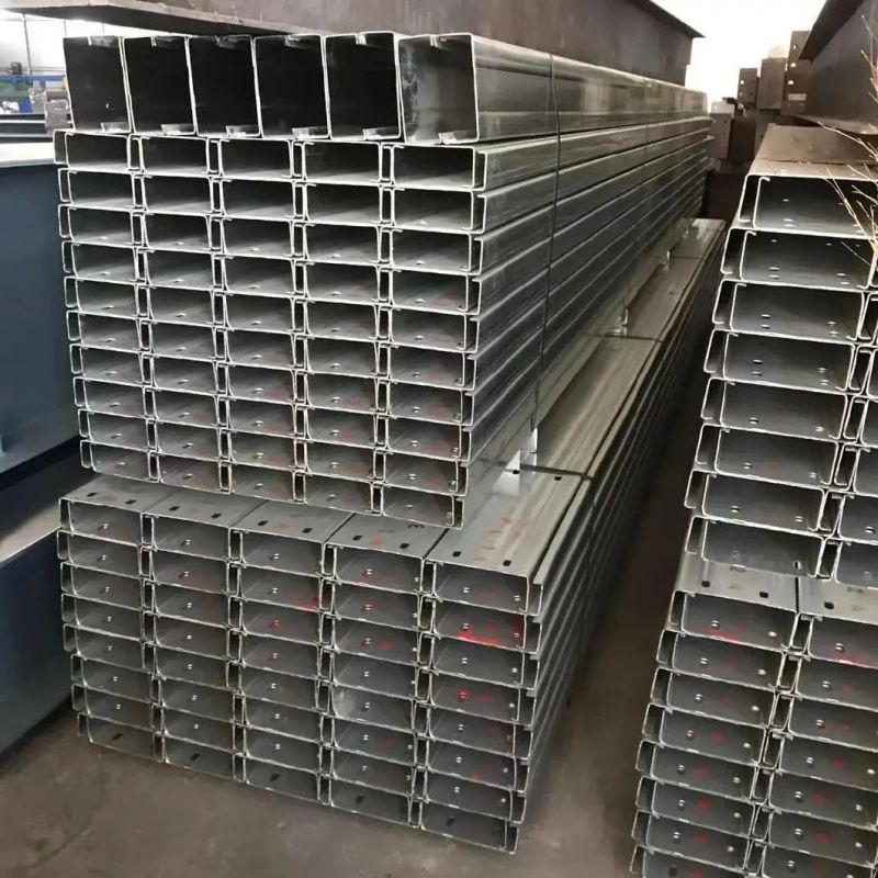High Quality High Strength Customized C Channel Iron Steel Beam Channel