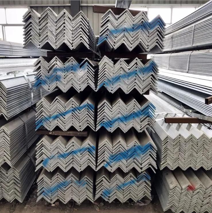 Q235B/Q345 70 *45 Angle Iron Unequal Angle Galvanized Angle Steel for Building Materials