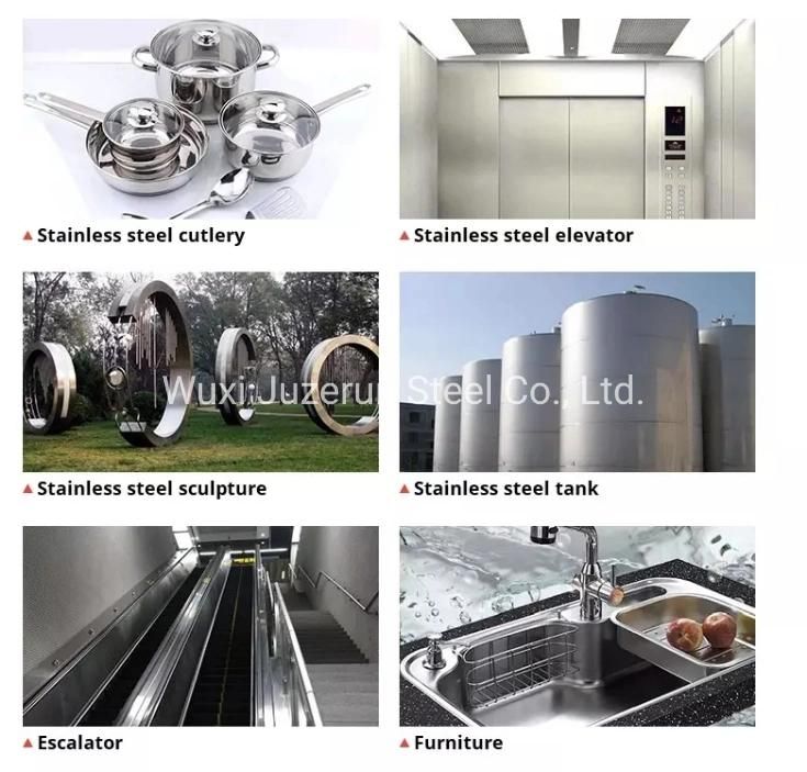 2b Sb Hl No. 1 No. 4 6K 8K Stainless Steel Metal Sheets 201 304 316L 310S 321 Stainless Steel Metal Sheets Metal