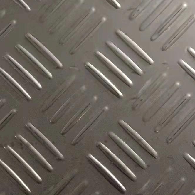 Stainless Steel Checkered Sheet Lentil Flower Stainless Steel Plate for Decoration