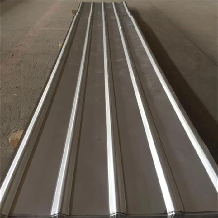 0.5mm 0.6mm 0.8mm 1.0mm Thickness Roofing Stainless Steel Sheet / Corrugated Sheet