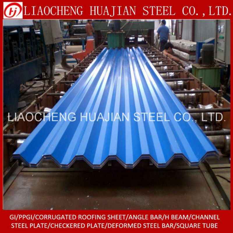 Prepainted Corrugated Galvanized Steel Sheet for Roofing Sheet