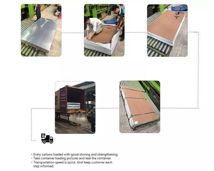 201/202/316/410/409/430 4X8 Stainless Steel Plate/Sheet