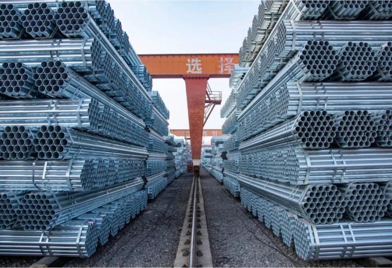 Sch40 Sch10 Galvanized Steel Pipe ASTM A53