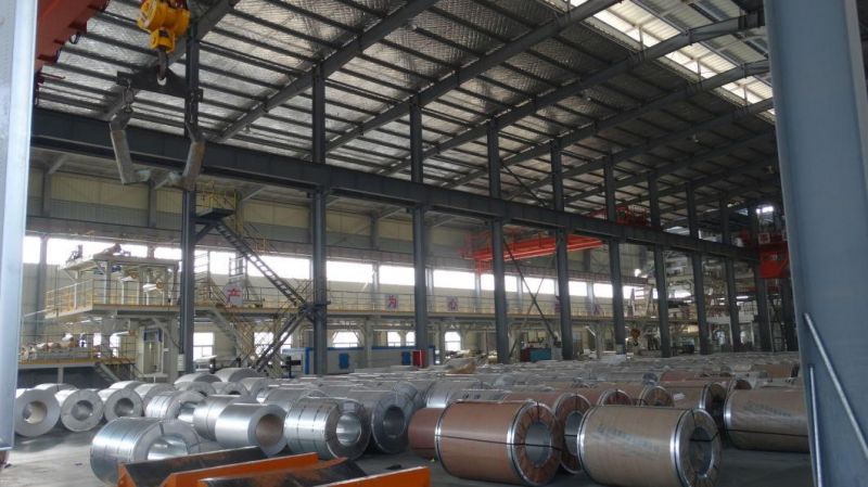 55%Al 43.3%Zn and 1.6%Si Galvalume Steel Coil