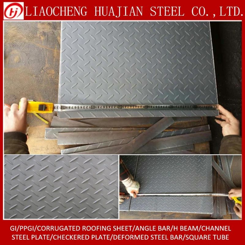 Mild Steel Checkered Plate in Stock