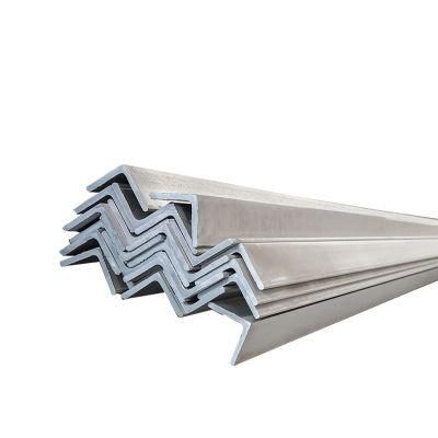 China 270 Degree Standard Sizes 409 409L 410 Stainless Steel Angle Bar