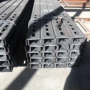 Welded Profile Prime Carbon Black Section U Channel for Structure