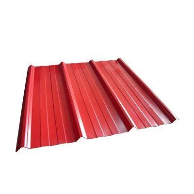 0.13-0.18mm Color Painted Galvanized Corrugated Steel Roofing Sheet
