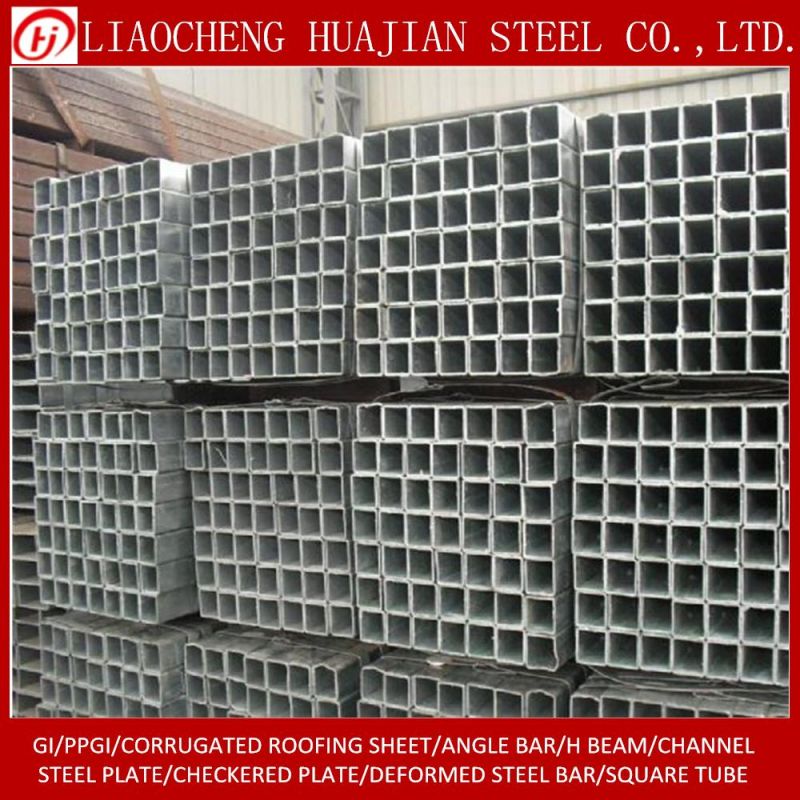 Hollow Section Square Tube with Hot Dipped Galvanized
