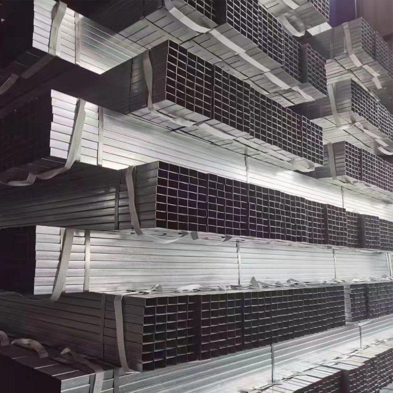 Hot Dipped Galvanized Square Pipe, Pre Galvanized Square Rectangular Hollow Section, Square Steel Pipe and Tube Shs Rhs
