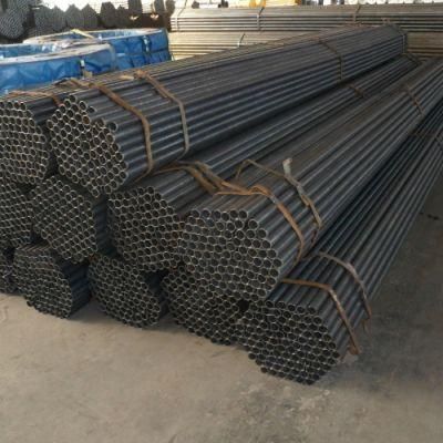 Tianjin Manufacturer Q195-Q325 ERW Welded Carbon Steel Pipe/Tube