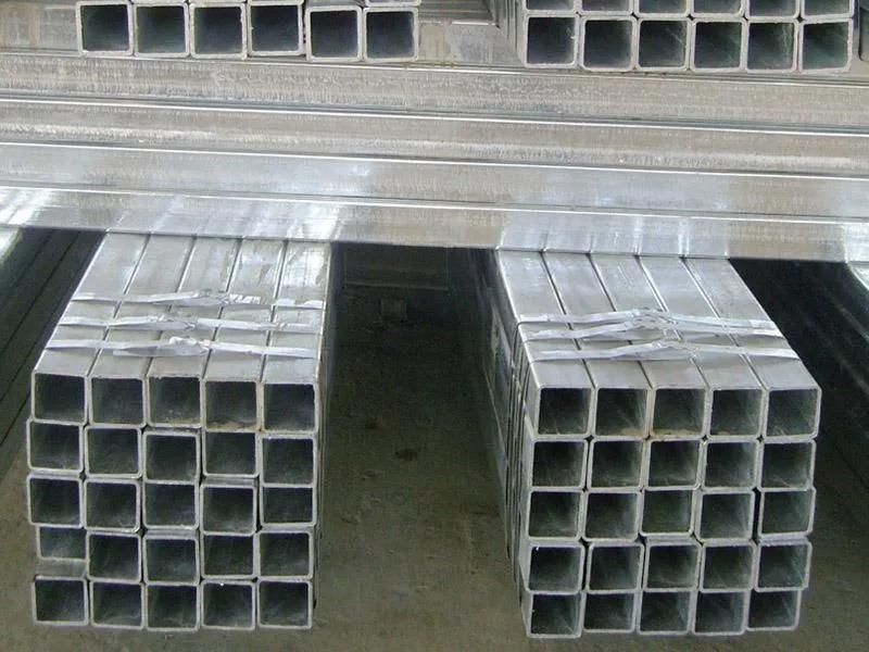 Axtd Steel Group! 100*100*5.5mm Galvanized Square Tube for Warehouse Construction