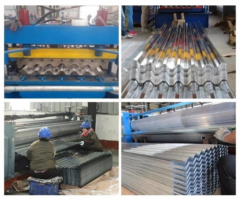 Gi/PPGI Corrugated Steel Color/Galvanized Metal Panels Cladding Roof/Wall Sheets