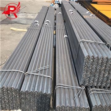 High Quality Structural Black Hot Rolled Iron Steel Angle Bar Fou Construction