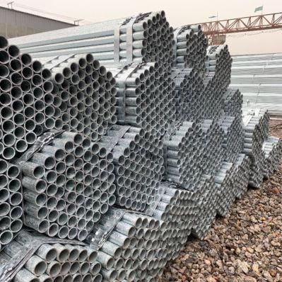 Hot Dipped Galvanized Round Steel Pipe/Gi Pipe/Galvanised Tube