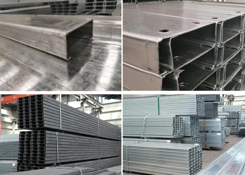 Hot Sale Galvanized C Channel Steel C Purlin with Good Quality