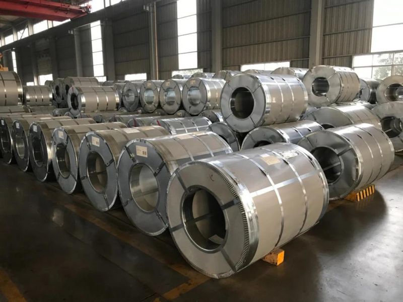 55% Al 43.5% Zn and 1.5% Si Anti-Finger Print / Oiled Aluzinc Steel Coil