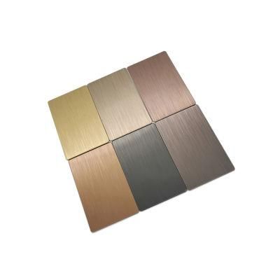 New Design Ti-Gold PVD Coating Super Mirror 8K Anti Fingerprint Apf Anti Corrosion Inox Stainless Steel Sheet