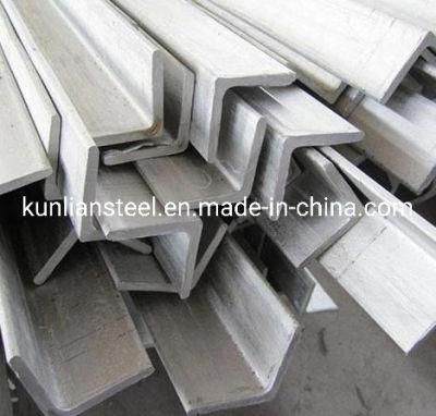 Equal Angle Iron Hot Rolled GB ASTM JIS DIN 201 202 301 304 304L Angles Steel for Construction