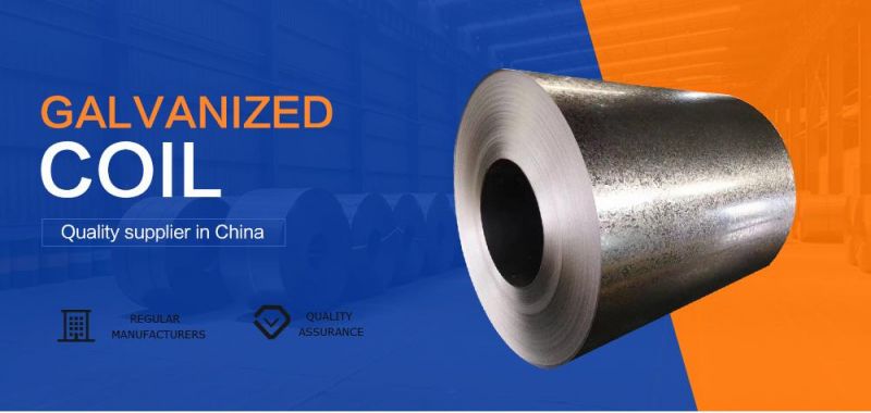 Z275 Hot Dipped Slit Galvanized Mild Steel Coil with Spangle Gi Coil SGCC Steel