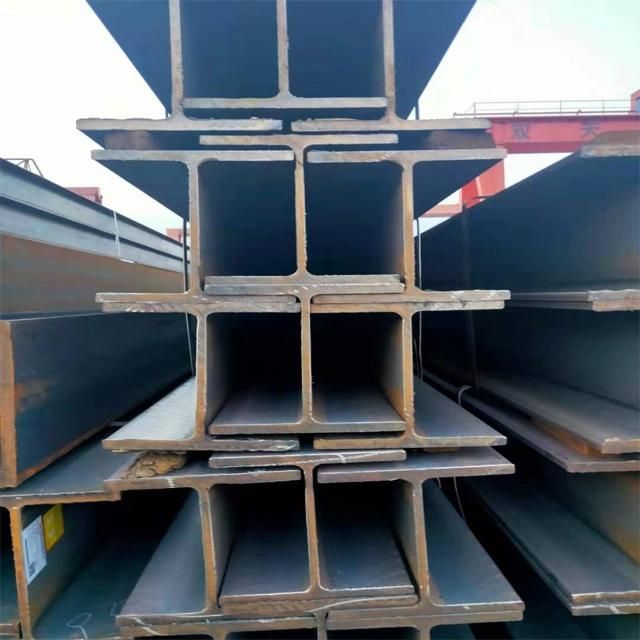 H Beam for Construction Iron H-Beam Prices 75X75 Hot Rolled Galvanized Steel Cutting JIS