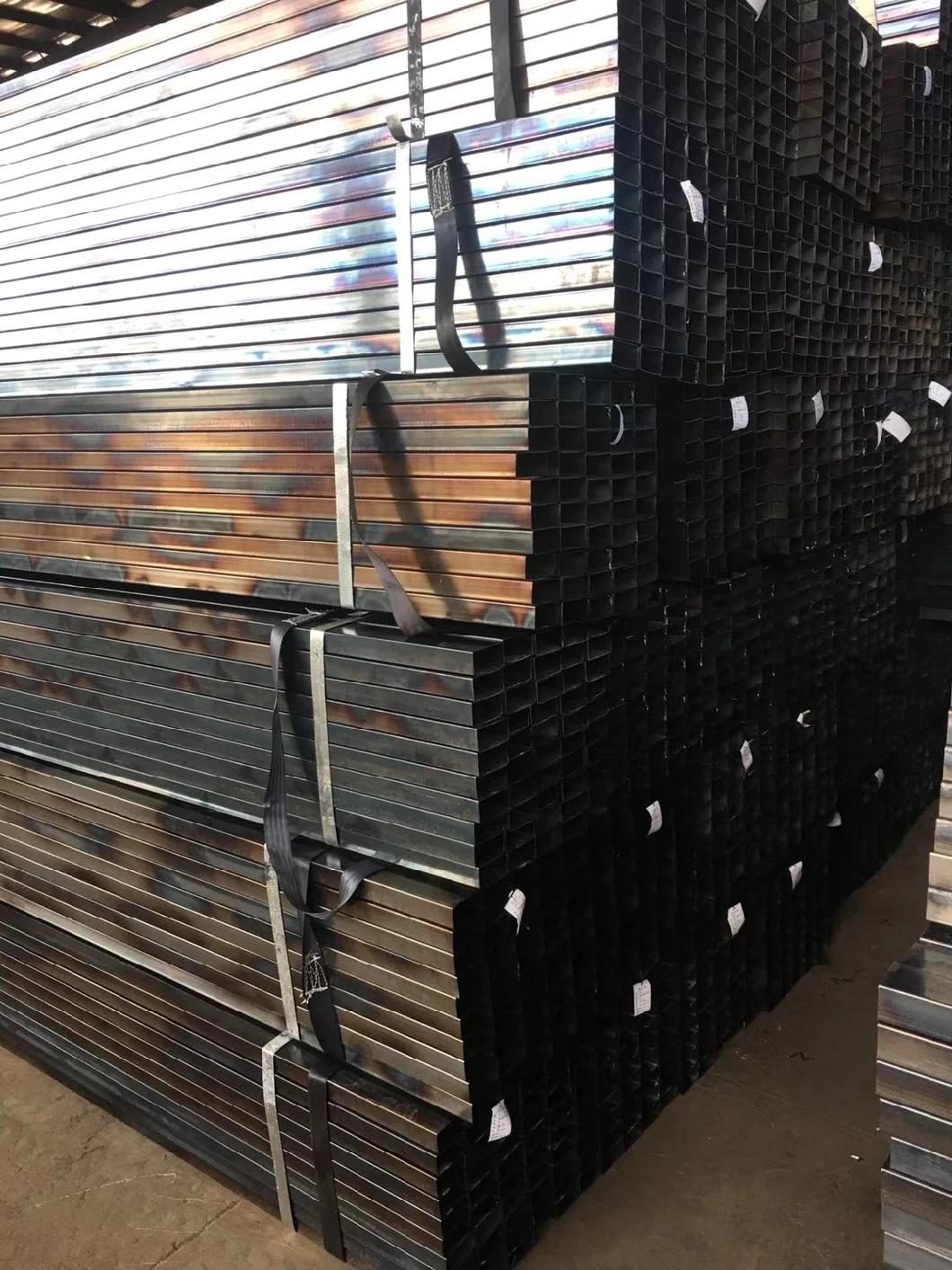 Oiled Black Annealed Square Steel Tube for Making Furniture