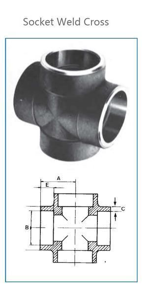 Pipe Fittings, Equal Cross, Reducing Cross. Alloy Steel, ASTM A234 Wp5, Wp9, Wp11, Wp22, Wp91