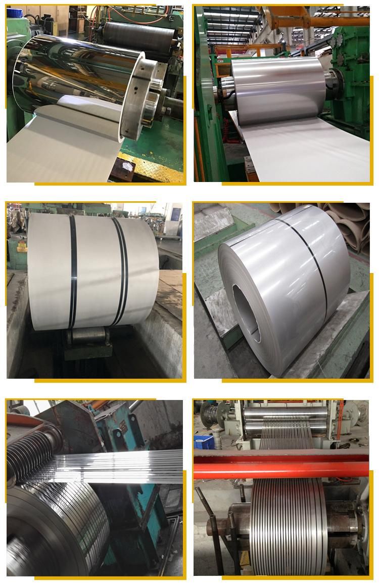 AISI ASTM DIN 304 304L 304n1 304n2 304ln 305 309 309S 310 310S Hot/Cold Rolled Stainless Steel Coil Coils Strip Cold Rolled Steel Coil