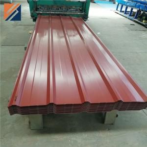Pre Painted Z40g Galvanized Roofing Sheet Colored Galvanized Roofing Metal Plate