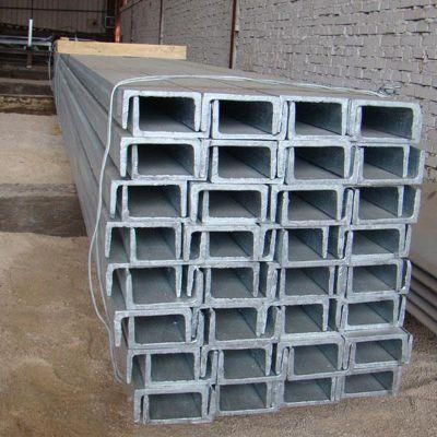 Chinese Manufacturer Q235 Zinc Coated Steel Channel