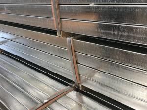 Bright Surface Galvanized Rectangular Welded Pipe