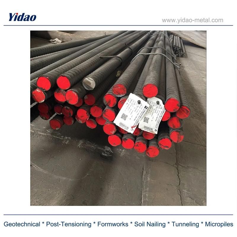 Psb500 Psb830 M25 Deformed Bar Reinforcing Steel Rebar Manufacturer