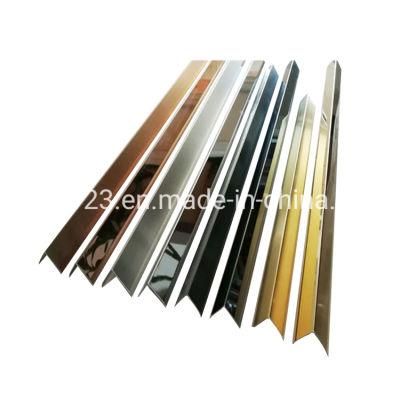 Ss 30mmx30mmx3000mm Stainless Steel Angle Bar for Construction