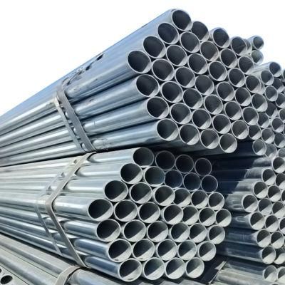 Hot Dipped Sgcd 15-219 mm Diameter Galvanized Round Steel Tube/ Pipe