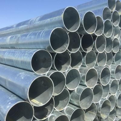 Galvanized Round Steel Pipe ERW Q195-Q345 Materials Manufacturer