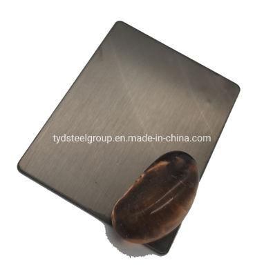 Factory Direct Chrome PVD Color Coated 304 316 316L 410 430 201 2b Ba Vibration Decoration 4X8 Inox Austenitic Stainless Steel Sheet Best Price