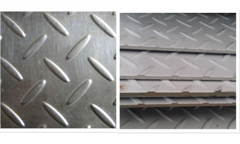 Competitive Price Q235B A36 Ss400 S235jr St37 Knurled/Checkered/Chequered Steel Plate Weight,