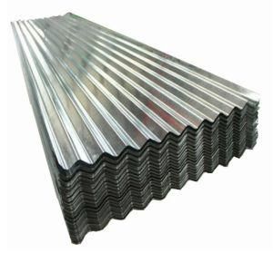 Zinc Galvanized Corrugated Steel Sheet / Metal Roofing Sheet with Logo