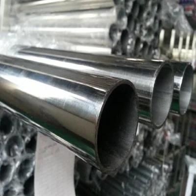 6 Meter Mirror Polished Welded 201 Stainless Steel Tube