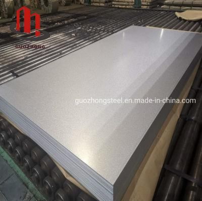 SGCC Secc Sgch Sghc Sgh340 Regular Spangle Galvanized Gi Ms Iron Steel Metal Plate Manufacture