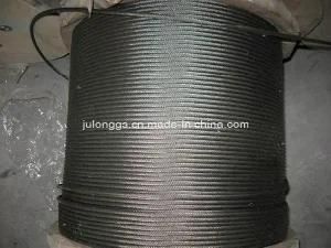 Black Steel Wire Rope (19*7) , Non-Rotating Steel Wire Rope