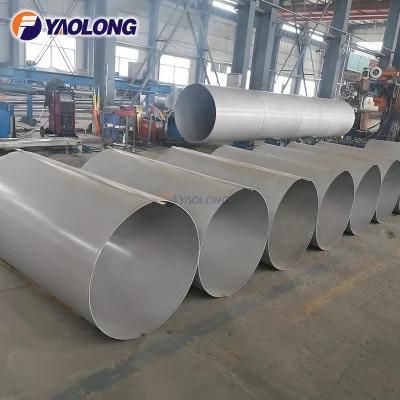 18 Inch Sch5s 20 Foot SUS304 Pipe with Tee