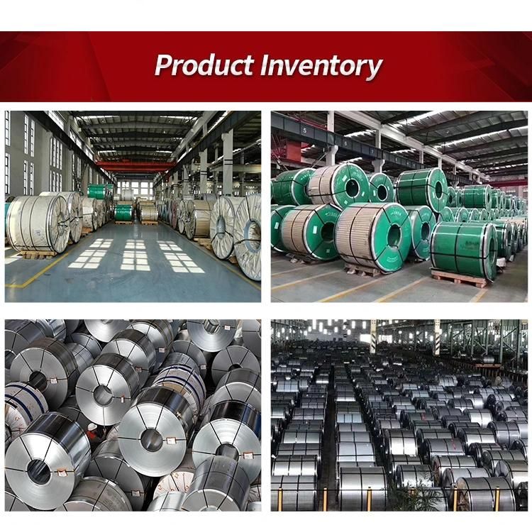 Hot SUS AISI Ss 201 202 304 304L 316 316L 321 310S 430 439 904L Tisco Stainless Steel Coil Plate Sheet Galvanized Steel Coil Aluminum Coil Carbon Steel Coil