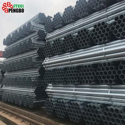 1.5 Inch Dn40 48.3mm Scaffolding Tube Pre Galvanized Steel Pipe Price