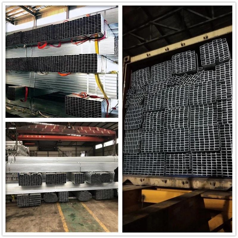 Square Tubes Q235 Ss400 Square Steel Tubes